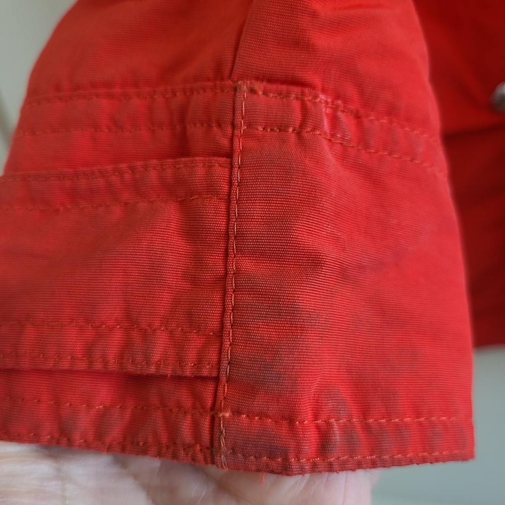 Lands' End Red Hooded Utility Jacket - Picture 5 of 14